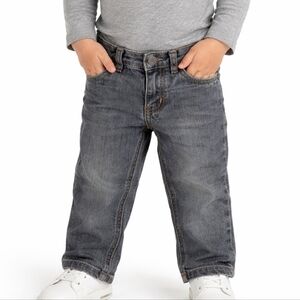 Kenneth Cole Reaction Toddler Boys Grey Denim Jeans | Size 24 Months